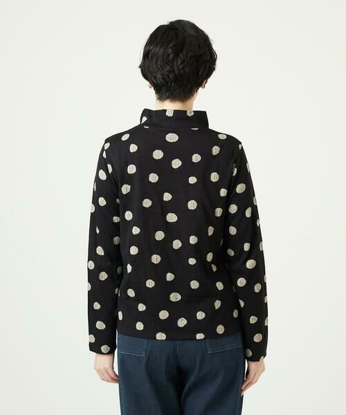 GIANNI LO GIUDICE / ジャンニ・ロ・ジュディチェ カットソー | [洗える・日本製]先染め接結ドットジャガードカットソー | 詳細16