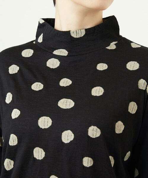 GIANNI LO GIUDICE / ジャンニ・ロ・ジュディチェ カットソー | [洗える・日本製]先染め接結ドットジャガードカットソー | 詳細17