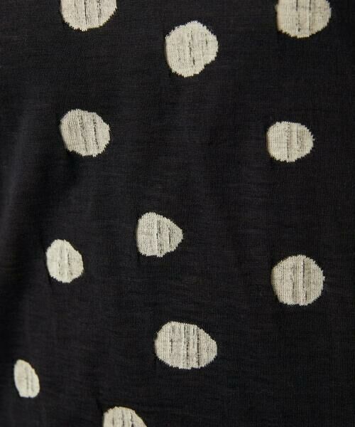 GIANNI LO GIUDICE / ジャンニ・ロ・ジュディチェ カットソー | [洗える・日本製]先染め接結ドットジャガードカットソー | 詳細20