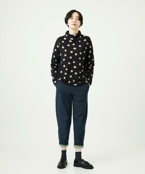GIANNI LO GIUDICE / ジャンニ・ロ・ジュディチェ カットソー | [洗える・日本製]先染め接結ドットジャガードカットソー | 詳細22