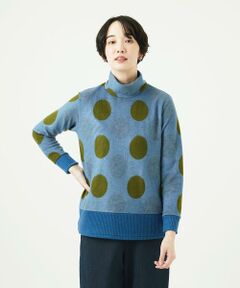 GIANNI LO GIUDICE / ジャンニ・ロ・ジュディチェ カットソー | [洗える・日本製]起毛パイルジャガードドットトップス