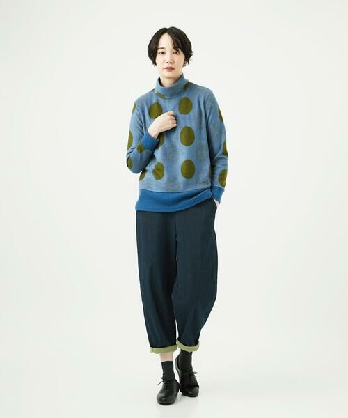 GIANNI LO GIUDICE / ジャンニ・ロ・ジュディチェ カットソー | [洗える・日本製]起毛パイルジャガードドットトップス | 詳細2