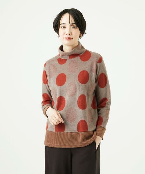 GIANNI LO GIUDICE / ジャンニ・ロ・ジュディチェ カットソー | [洗える・日本製]起毛パイルジャガードドットトップス | 詳細11