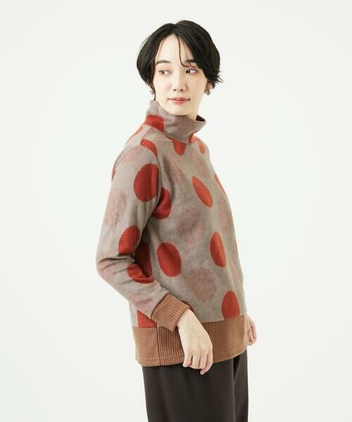 GIANNI LO GIUDICE / ジャンニ・ロ・ジュディチェ カットソー | [洗える・日本製]起毛パイルジャガードドットトップス | 詳細12