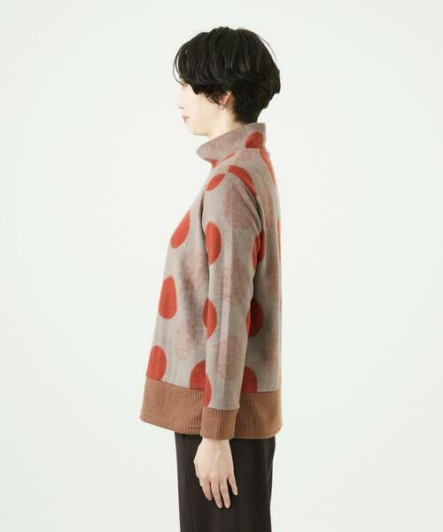 GIANNI LO GIUDICE / ジャンニ・ロ・ジュディチェ カットソー | [洗える・日本製]起毛パイルジャガードドットトップス | 詳細14