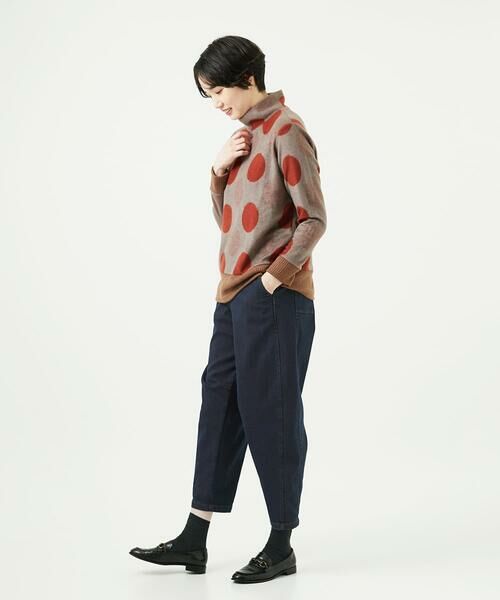 GIANNI LO GIUDICE / ジャンニ・ロ・ジュディチェ カットソー | [洗える・日本製]起毛パイルジャガードドットトップス | 詳細23