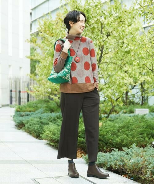 GIANNI LO GIUDICE / ジャンニ・ロ・ジュディチェ カットソー | [洗える・日本製]起毛パイルジャガードドットトップス | 詳細9