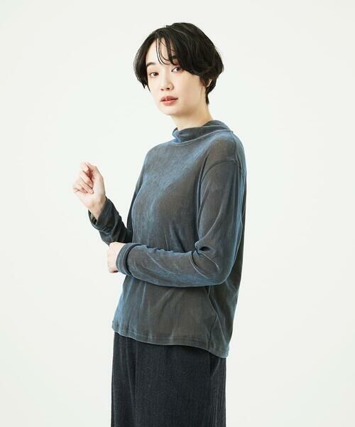 GIANNI LO GIUDICE / ジャンニ・ロ・ジュディチェ カットソー | [洗える・日本製]タマムシパイルフロッキーカットソー | 詳細1