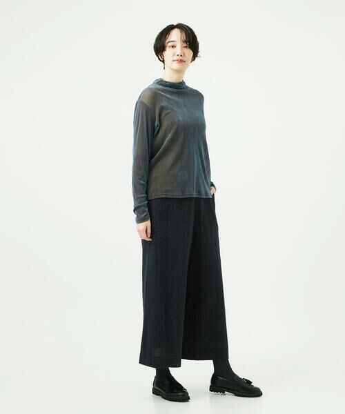 GIANNI LO GIUDICE / ジャンニ・ロ・ジュディチェ カットソー | [洗える・日本製]タマムシパイルフロッキーカットソー | 詳細11