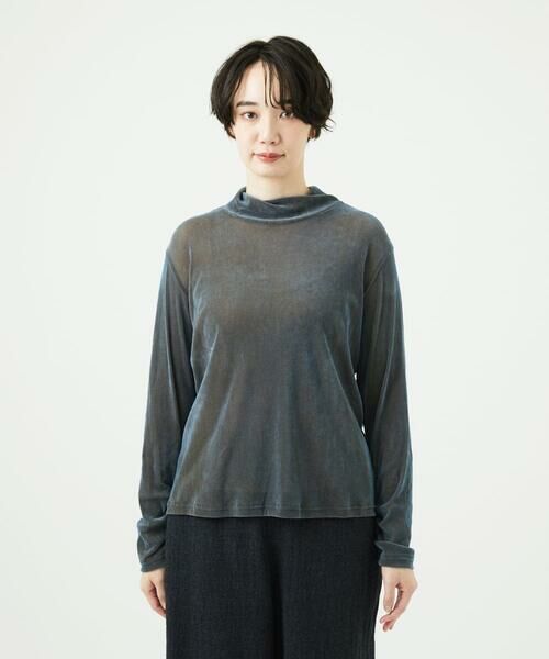 GIANNI LO GIUDICE / ジャンニ・ロ・ジュディチェ カットソー | [洗える・日本製]タマムシパイルフロッキーカットソー | 詳細2