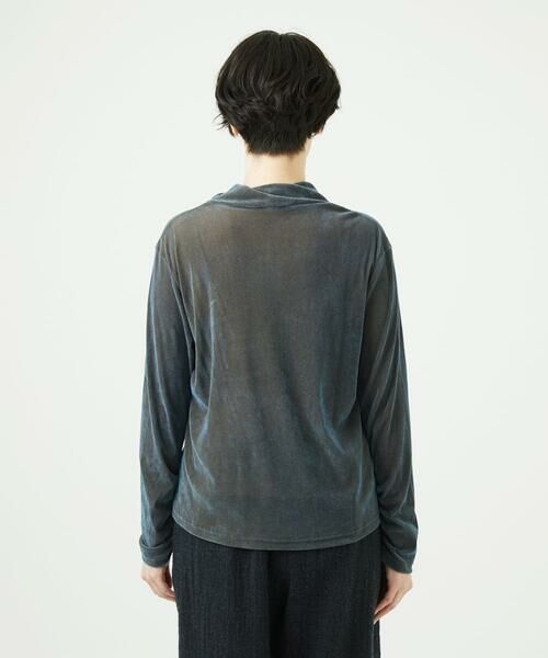 GIANNI LO GIUDICE / ジャンニ・ロ・ジュディチェ カットソー | [洗える・日本製]タマムシパイルフロッキーカットソー | 詳細4