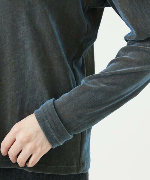 GIANNI LO GIUDICE / ジャンニ・ロ・ジュディチェ カットソー | [洗える・日本製]タマムシパイルフロッキーカットソー | 詳細6