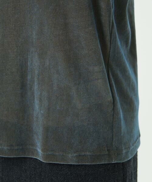 GIANNI LO GIUDICE / ジャンニ・ロ・ジュディチェ カットソー | [洗える・日本製]タマムシパイルフロッキーカットソー | 詳細8