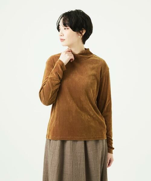 GIANNI LO GIUDICE / ジャンニ・ロ・ジュディチェ カットソー | [洗える・日本製]タマムシパイルフロッキーカットソー | 詳細15