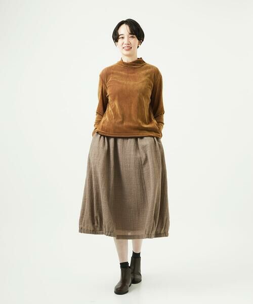 GIANNI LO GIUDICE / ジャンニ・ロ・ジュディチェ カットソー | [洗える・日本製]タマムシパイルフロッキーカットソー | 詳細17