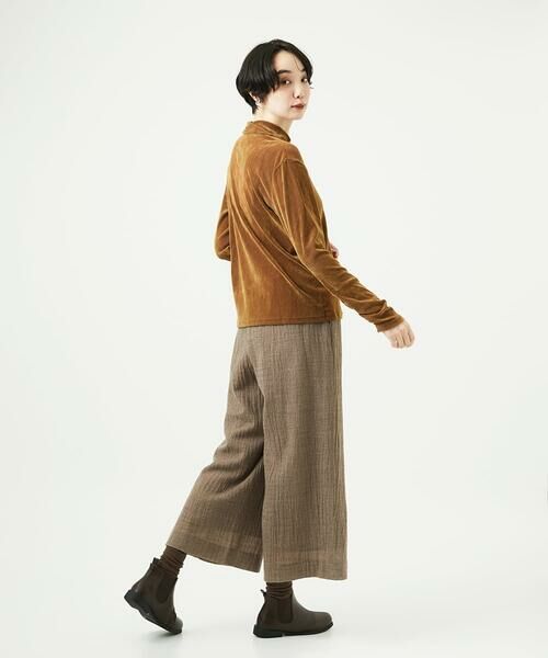 GIANNI LO GIUDICE / ジャンニ・ロ・ジュディチェ カットソー | [洗える・日本製]タマムシパイルフロッキーカットソー | 詳細20