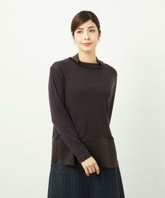 GIANNI LO GIUDICE / ジャンニ・ロ・ジュディチェ カットソー | [洗える・日本製]リヨセルウールガーゼフライスカットソー