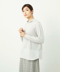 GIANNI LO GIUDICE / ジャンニ・ロ・ジュディチェ カットソー | [洗える・日本製]リヨセルウールガーゼフライスカットソー