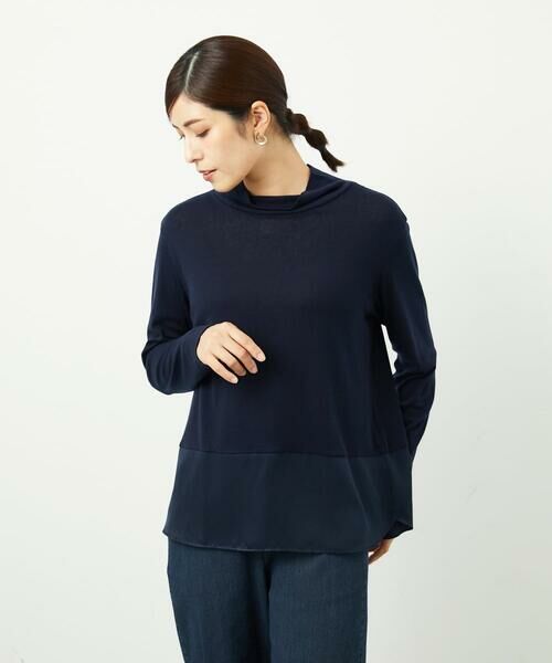 GIANNI LO GIUDICE / ジャンニ・ロ・ジュディチェ カットソー | [洗える・日本製]リヨセルウールガーゼフライスカットソー | 詳細1