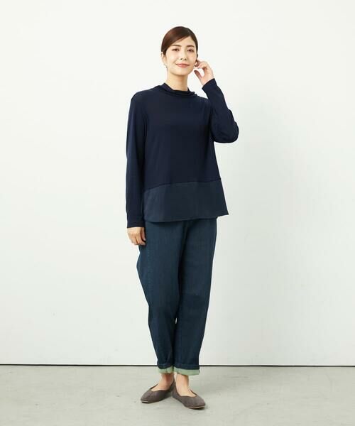 GIANNI LO GIUDICE / ジャンニ・ロ・ジュディチェ カットソー | [洗える・日本製]リヨセルウールガーゼフライスカットソー | 詳細9