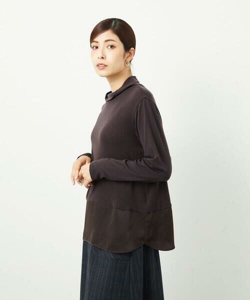 GIANNI LO GIUDICE / ジャンニ・ロ・ジュディチェ カットソー | [洗える・日本製]リヨセルウールガーゼフライスカットソー | 詳細12