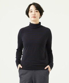 GIANNI LO GIUDICE / ジャンニ・ロ・ジュディチェ カットソー | [洗える・日本製]ラグウォームボーダーカットソー