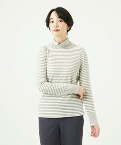 GIANNI LO GIUDICE / ジャンニ・ロ・ジュディチェ カットソー | [洗える・日本製]ラグウォームボーダーカットソー