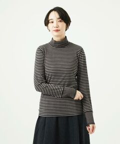 GIANNI LO GIUDICE / ジャンニ・ロ・ジュディチェ カットソー | [洗える・日本製]ラグウォームボーダーカットソー