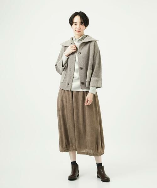 GIANNI LO GIUDICE / ジャンニ・ロ・ジュディチェ カットソー | [洗える・日本製]ラグウォームボーダーカットソー | 詳細11