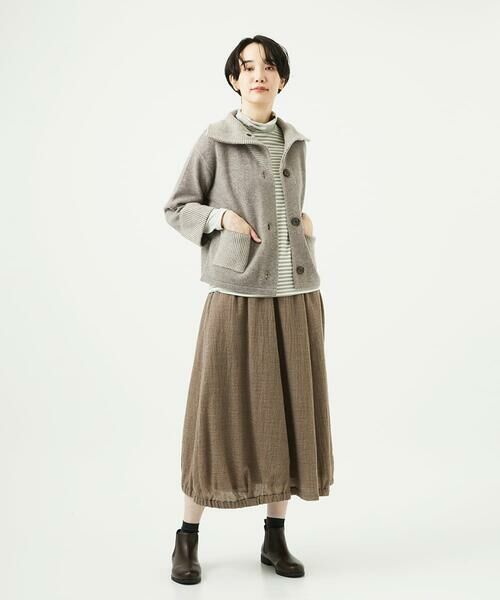 GIANNI LO GIUDICE / ジャンニ・ロ・ジュディチェ カットソー | [洗える・日本製]ラグウォームボーダーカットソー | 詳細12
