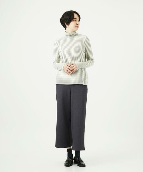 GIANNI LO GIUDICE / ジャンニ・ロ・ジュディチェ カットソー | [洗える・日本製]ラグウォームボーダーカットソー | 詳細7