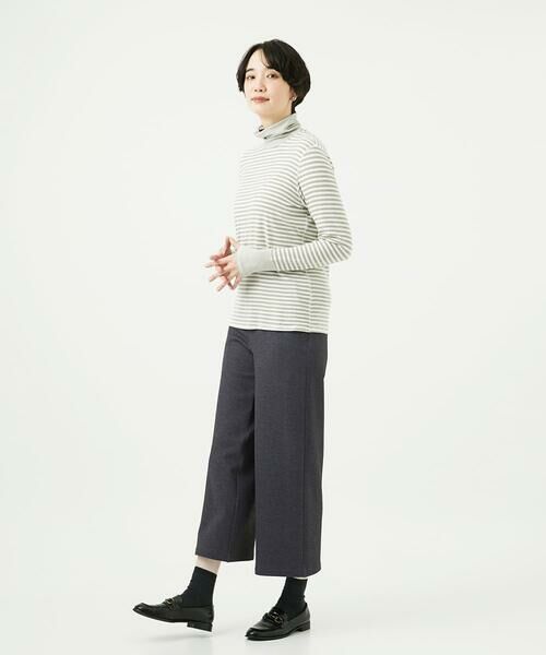 GIANNI LO GIUDICE / ジャンニ・ロ・ジュディチェ カットソー | [洗える・日本製]ラグウォームボーダーカットソー | 詳細8