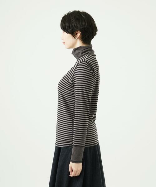 GIANNI LO GIUDICE / ジャンニ・ロ・ジュディチェ カットソー | [洗える・日本製]ラグウォームボーダーカットソー | 詳細17