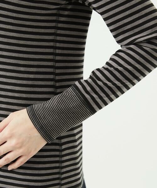 GIANNI LO GIUDICE / ジャンニ・ロ・ジュディチェ カットソー | [洗える・日本製]ラグウォームボーダーカットソー | 詳細20