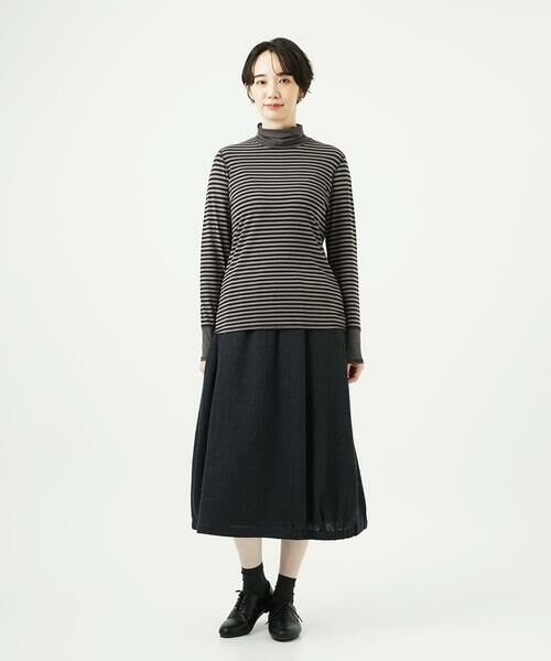 GIANNI LO GIUDICE / ジャンニ・ロ・ジュディチェ カットソー | [洗える・日本製]ラグウォームボーダーカットソー | 詳細23