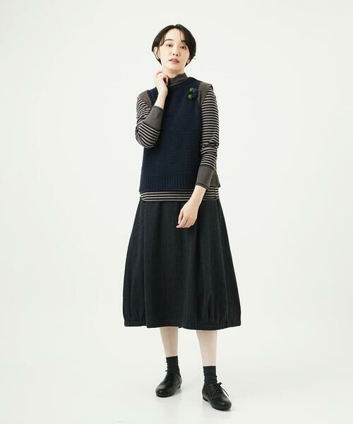 GIANNI LO GIUDICE / ジャンニ・ロ・ジュディチェ カットソー | [洗える・日本製]ラグウォームボーダーカットソー | 詳細25