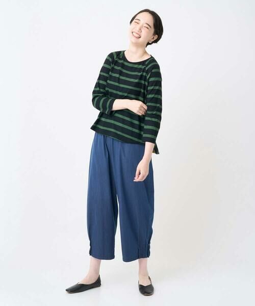 GIANNI LO GIUDICE / ジャンニ・ロ・ジュディチェ カットソー | [洗える・日本製]抜染ボーダープリントカットソー | 詳細5