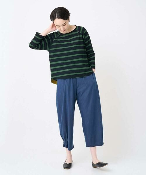 GIANNI LO GIUDICE / ジャンニ・ロ・ジュディチェ カットソー | [洗える・日本製]抜染ボーダープリントカットソー | 詳細6