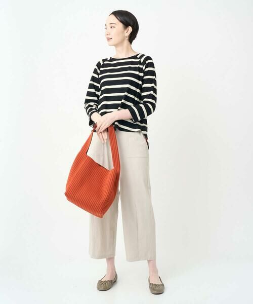 GIANNI LO GIUDICE / ジャンニ・ロ・ジュディチェ カットソー | [洗える・日本製]抜染ボーダープリントカットソー | 詳細15