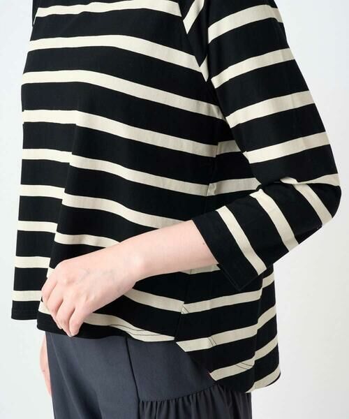 GIANNI LO GIUDICE / ジャンニ・ロ・ジュディチェ カットソー | [洗える・日本製]抜染ボーダープリントカットソー | 詳細23