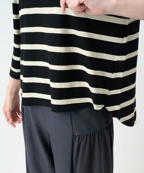 GIANNI LO GIUDICE / ジャンニ・ロ・ジュディチェ カットソー | [洗える・日本製]抜染ボーダープリントカットソー | 詳細24