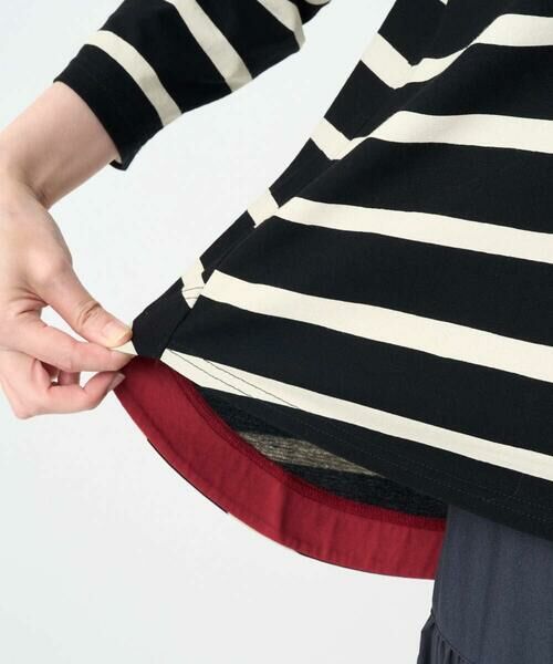 GIANNI LO GIUDICE / ジャンニ・ロ・ジュディチェ カットソー | [洗える・日本製]抜染ボーダープリントカットソー | 詳細25