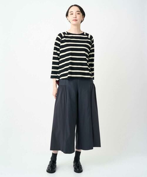 GIANNI LO GIUDICE / ジャンニ・ロ・ジュディチェ カットソー | [洗える・日本製]抜染ボーダープリントカットソー | 詳細28