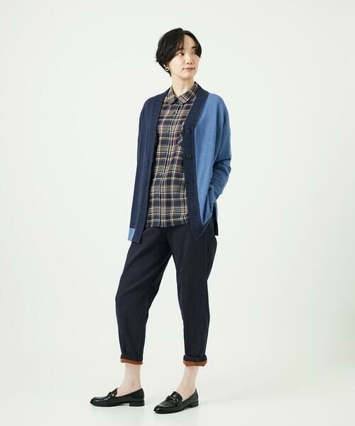 GIANNI LO GIUDICE / ジャンニ・ロ・ジュディチェ その他パンツ | [洗える]デニムカラーリバーパンツ | 詳細20