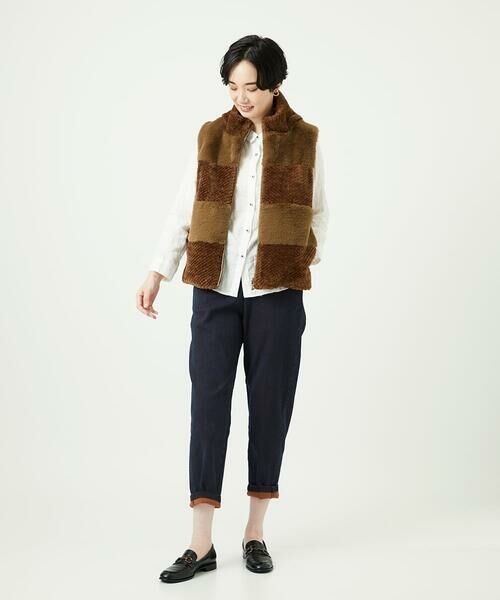 GIANNI LO GIUDICE / ジャンニ・ロ・ジュディチェ その他パンツ | [洗える]デニムカラーリバーパンツ | 詳細24