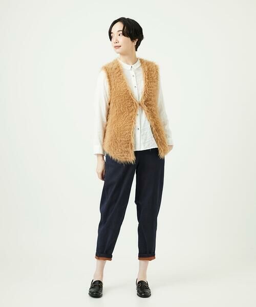 GIANNI LO GIUDICE / ジャンニ・ロ・ジュディチェ その他パンツ | [洗える]デニムカラーリバーパンツ | 詳細30