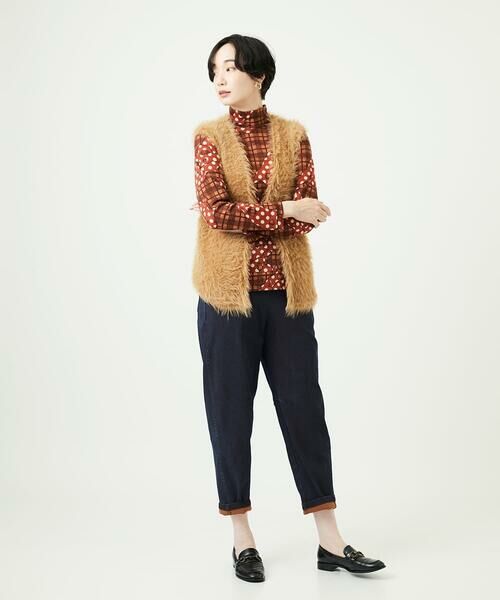 GIANNI LO GIUDICE / ジャンニ・ロ・ジュディチェ その他パンツ | [洗える]デニムカラーリバーパンツ | 詳細8