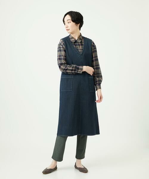 GIANNI LO GIUDICE / ジャンニ・ロ・ジュディチェ その他パンツ | [洗える・リバーシブル]デニムリバーツイードプリントパンツ | 詳細10