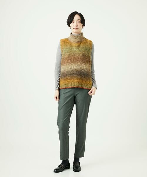 GIANNI LO GIUDICE / ジャンニ・ロ・ジュディチェ その他パンツ | [洗える・リバーシブル]デニムリバーツイードプリントパンツ | 詳細6