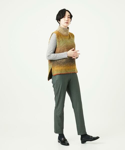 GIANNI LO GIUDICE / ジャンニ・ロ・ジュディチェ その他パンツ | [洗える・リバーシブル]デニムリバーツイードプリントパンツ | 詳細7